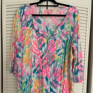 Lilly Pulitzer Tilda, 3/4 sleeve tunic